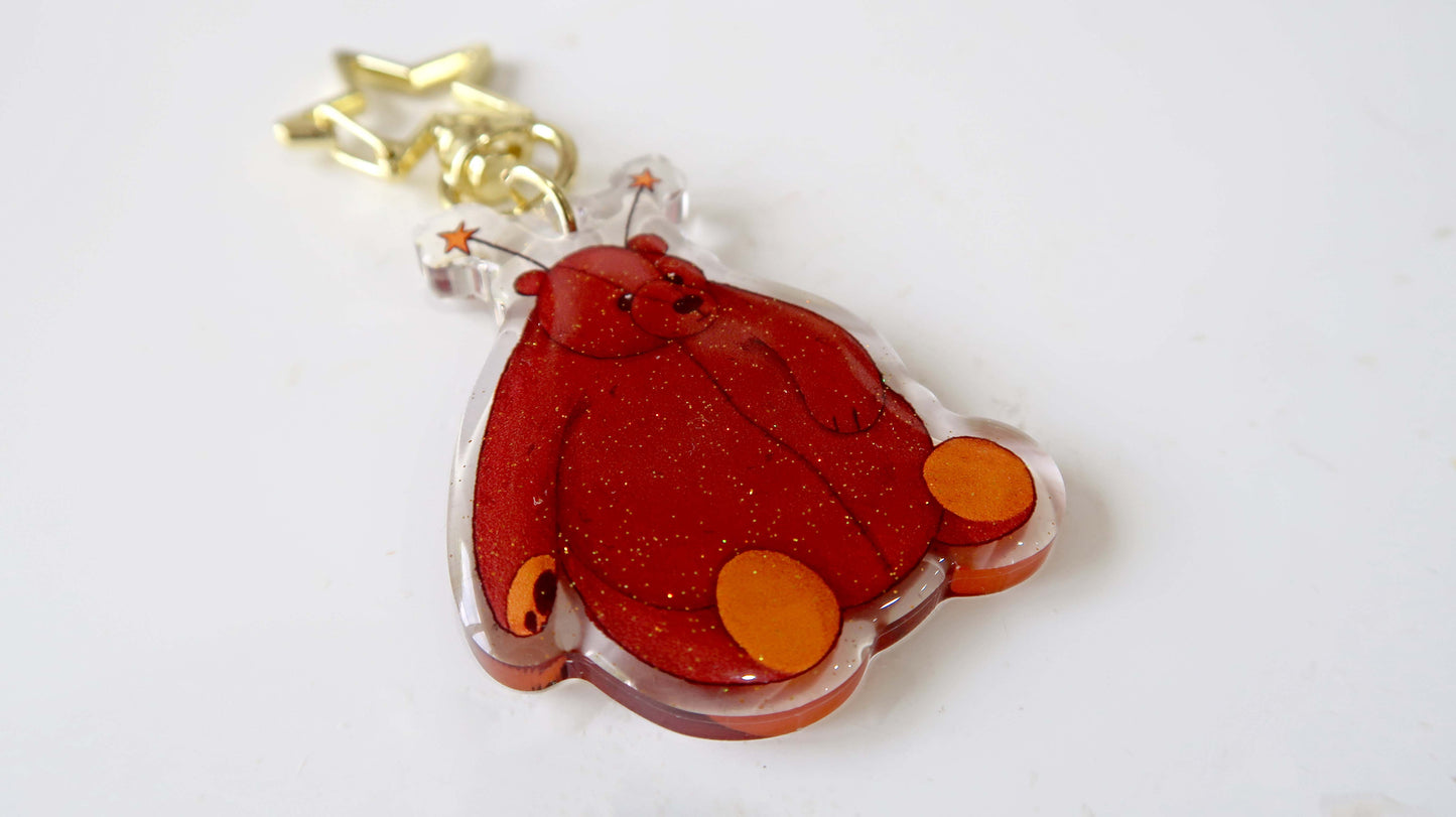 Djungelskog Acrylic Keyring