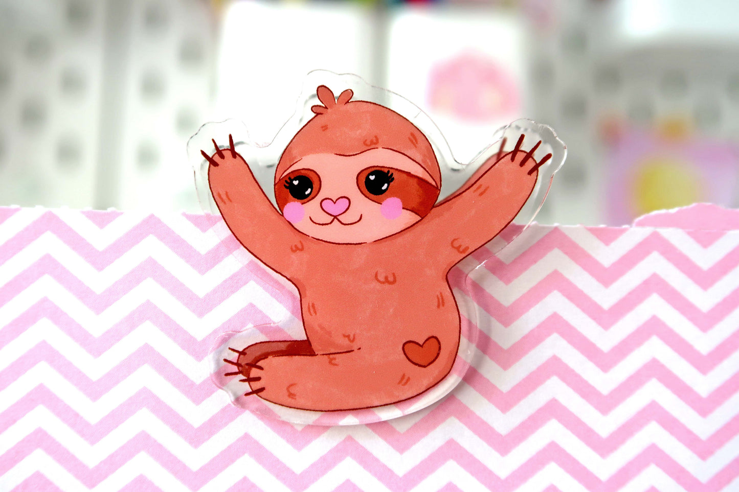 Simon Sloth Binder Clip