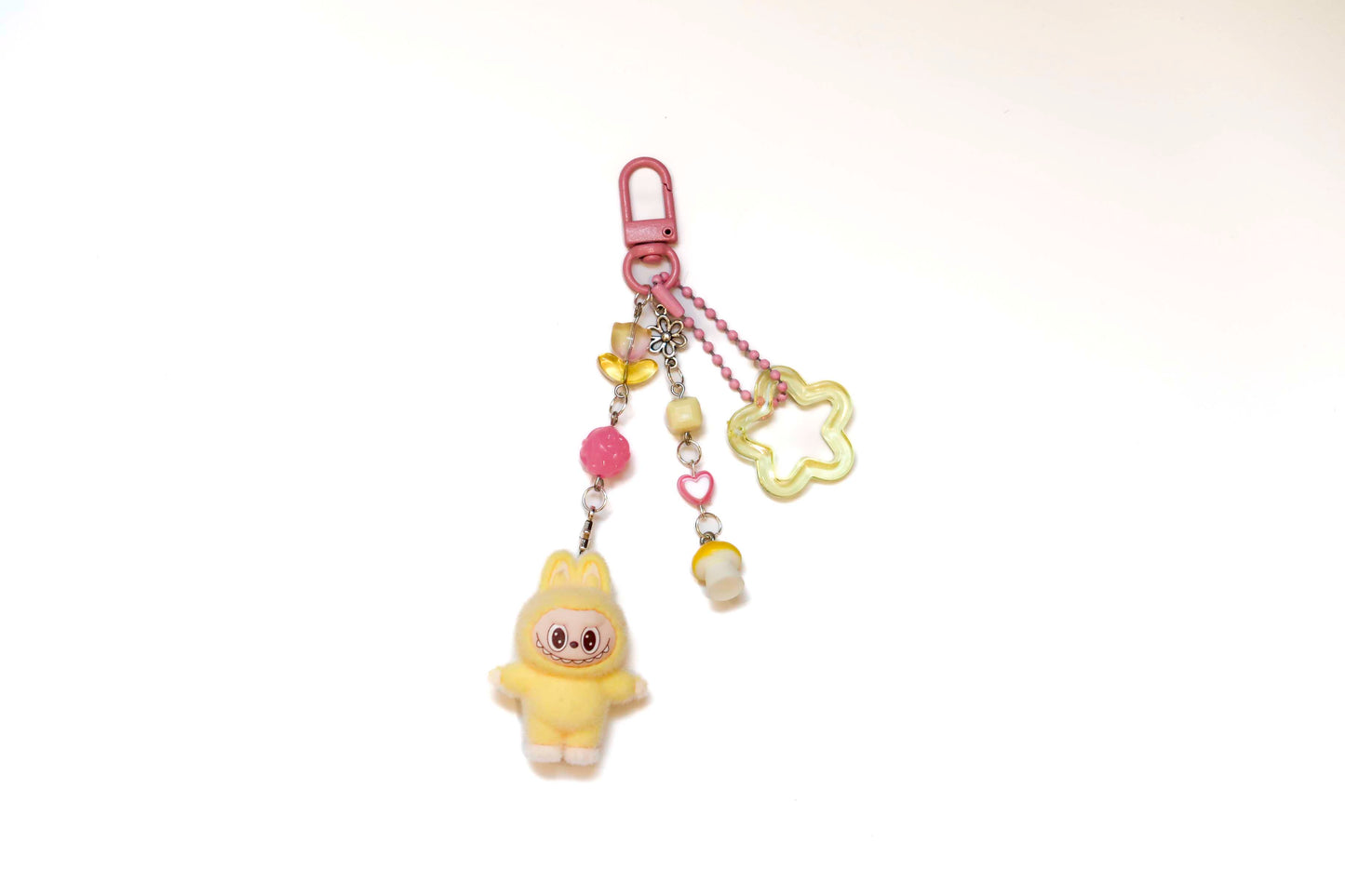 Labubu Sorbet Beaded Keyring