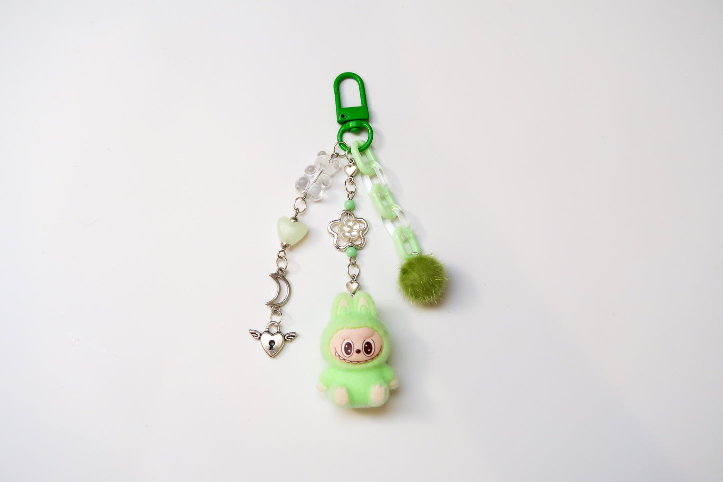 Labubu MiMi Daydream Beaded Keyring