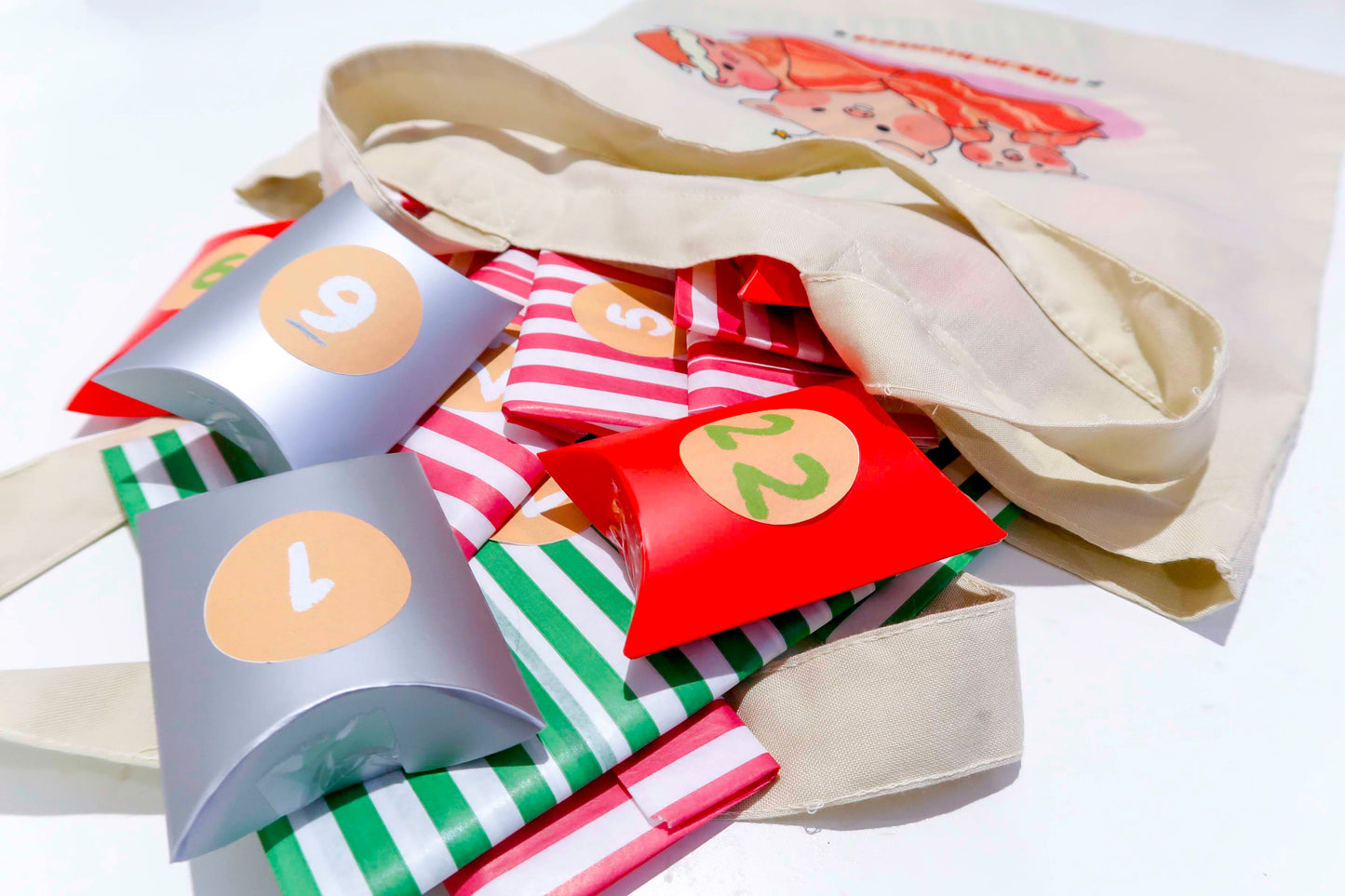 Preorder - Kawaii Advent Calendar – 24 Gifts + Exclusive Pigs in Blankets Tote Bag