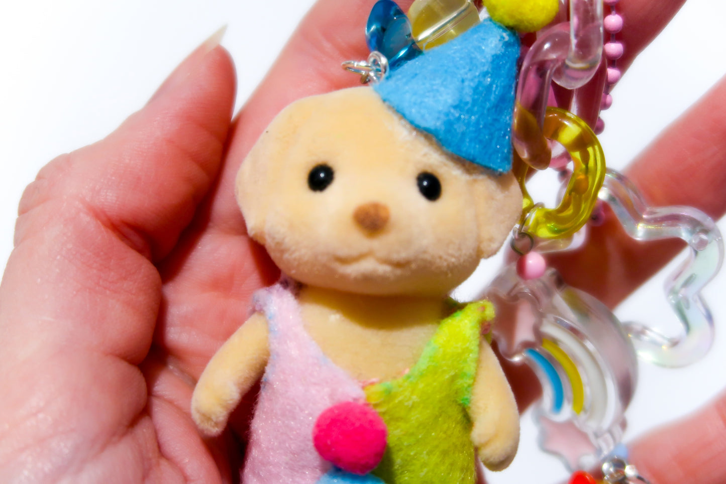 Clown Labrador Dog Child - Sylvanian Families Keyring