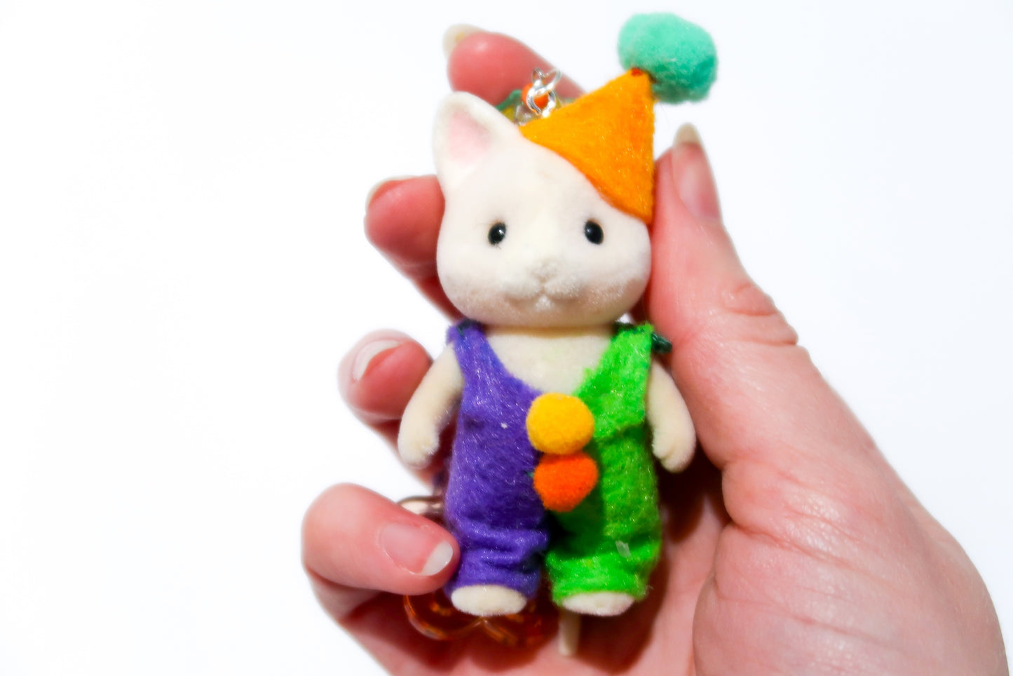 Clown Cat Child - Sylvanian Families Keyring