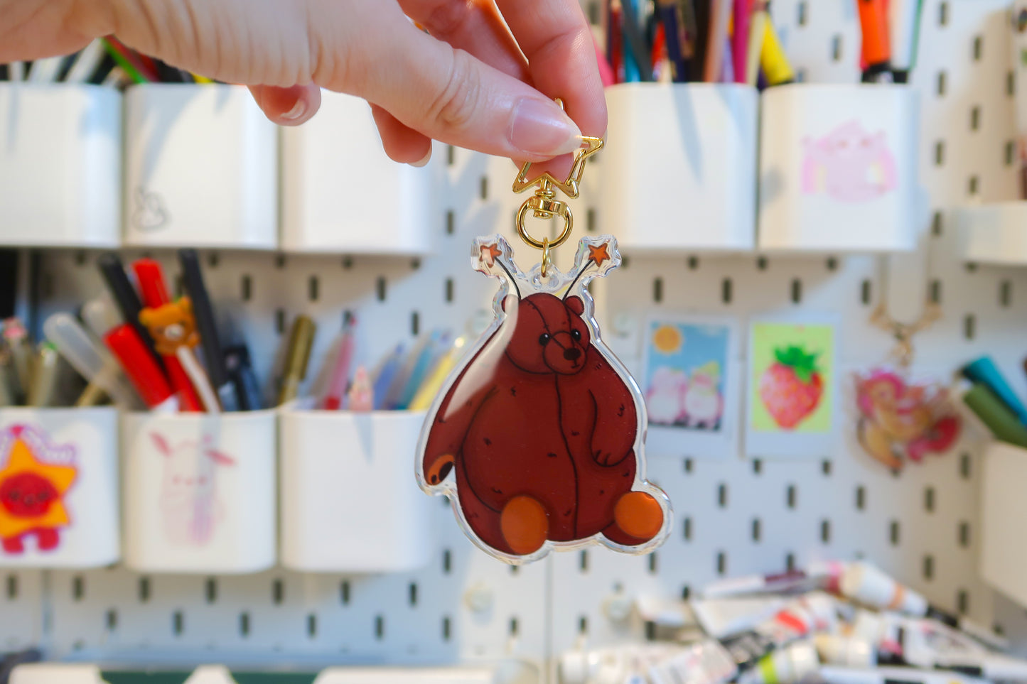 Djungelskog Bear Keyring