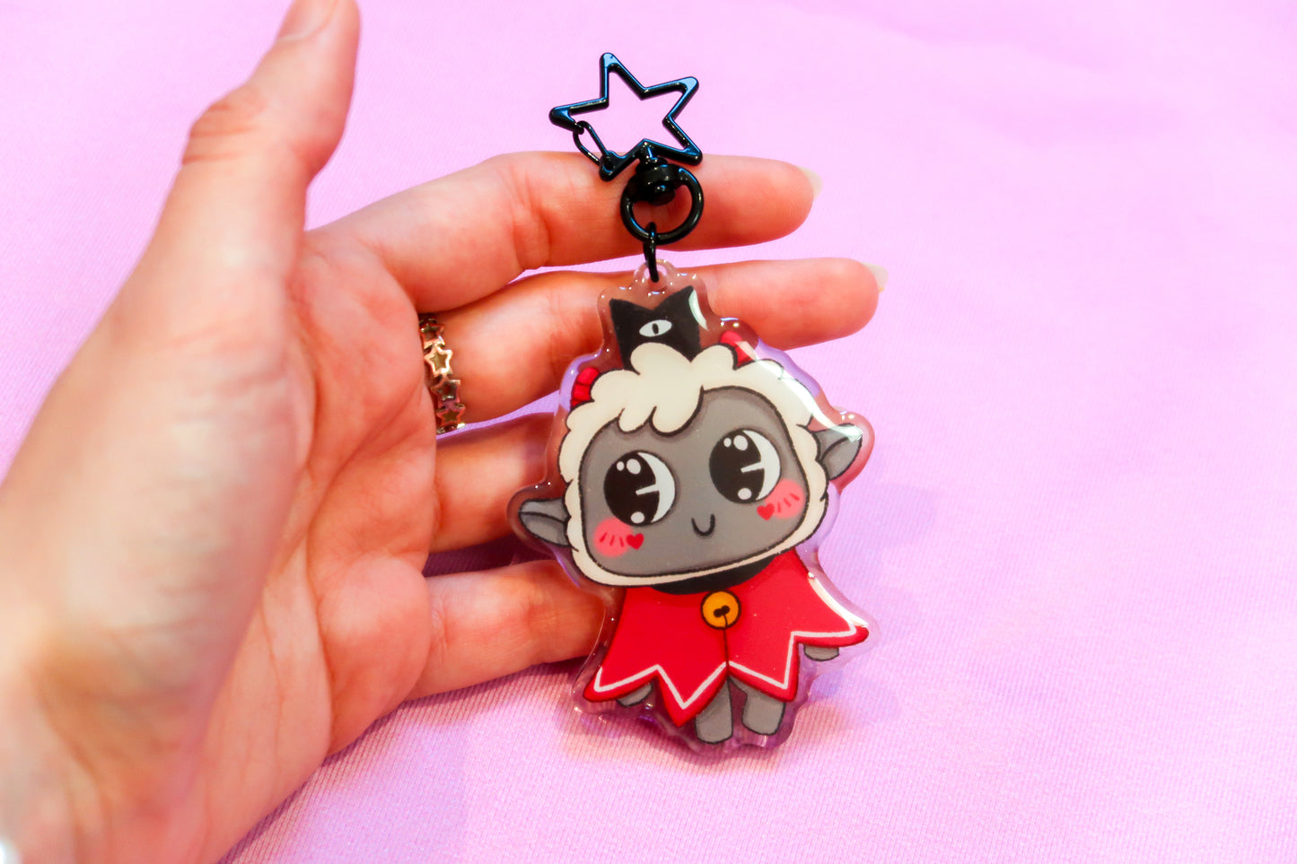 Cult of the Lamb Keyring