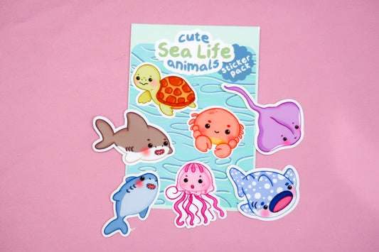 Sea Life Sticker Set