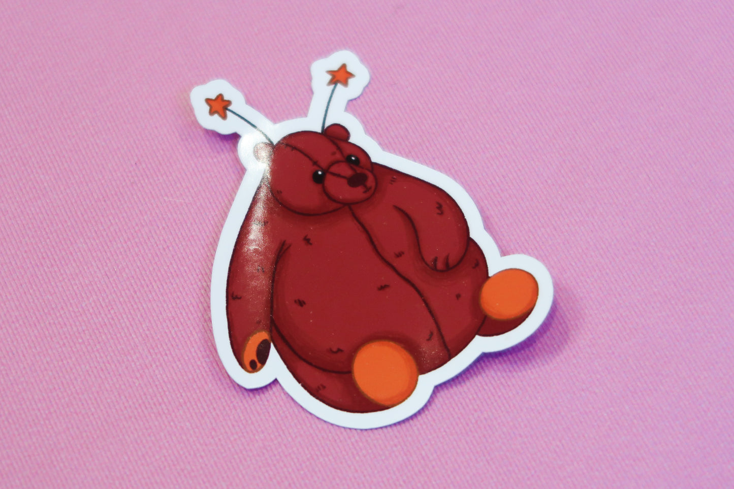 Djungelskog Bear Sticker