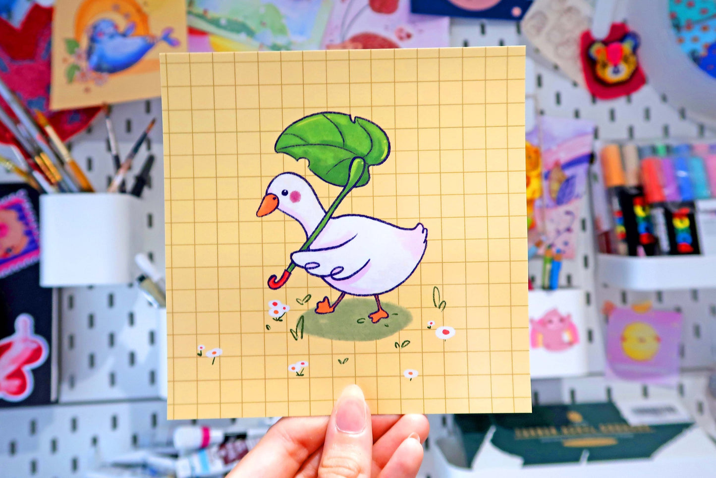 Duck 140mm Mini Print