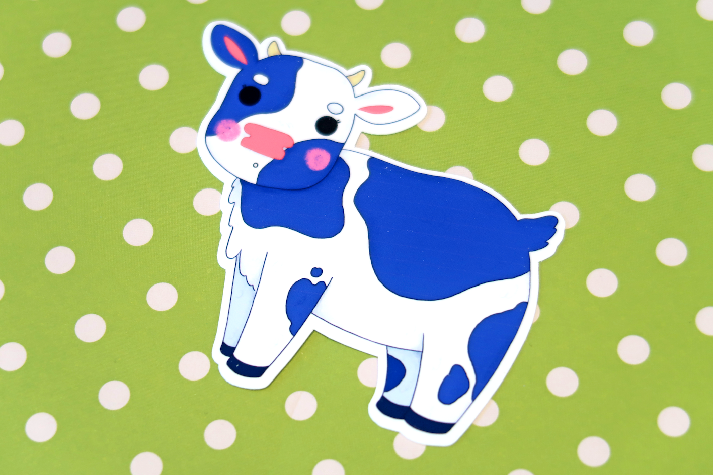 Cow Sticker