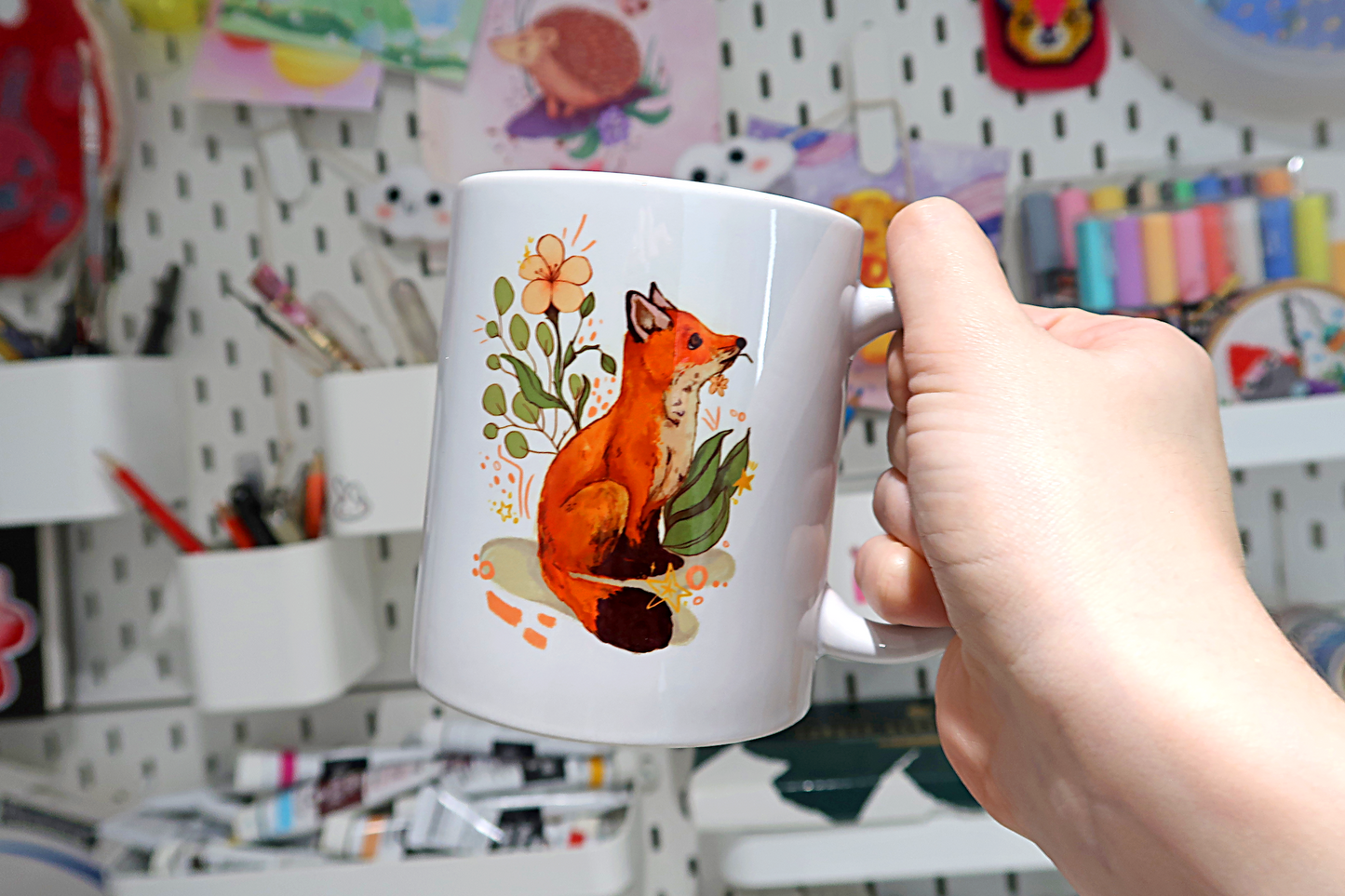 Ceramic Fox Mug