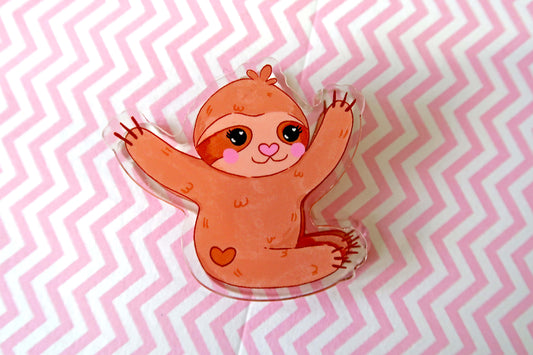 Simon Sloth Binder Clip