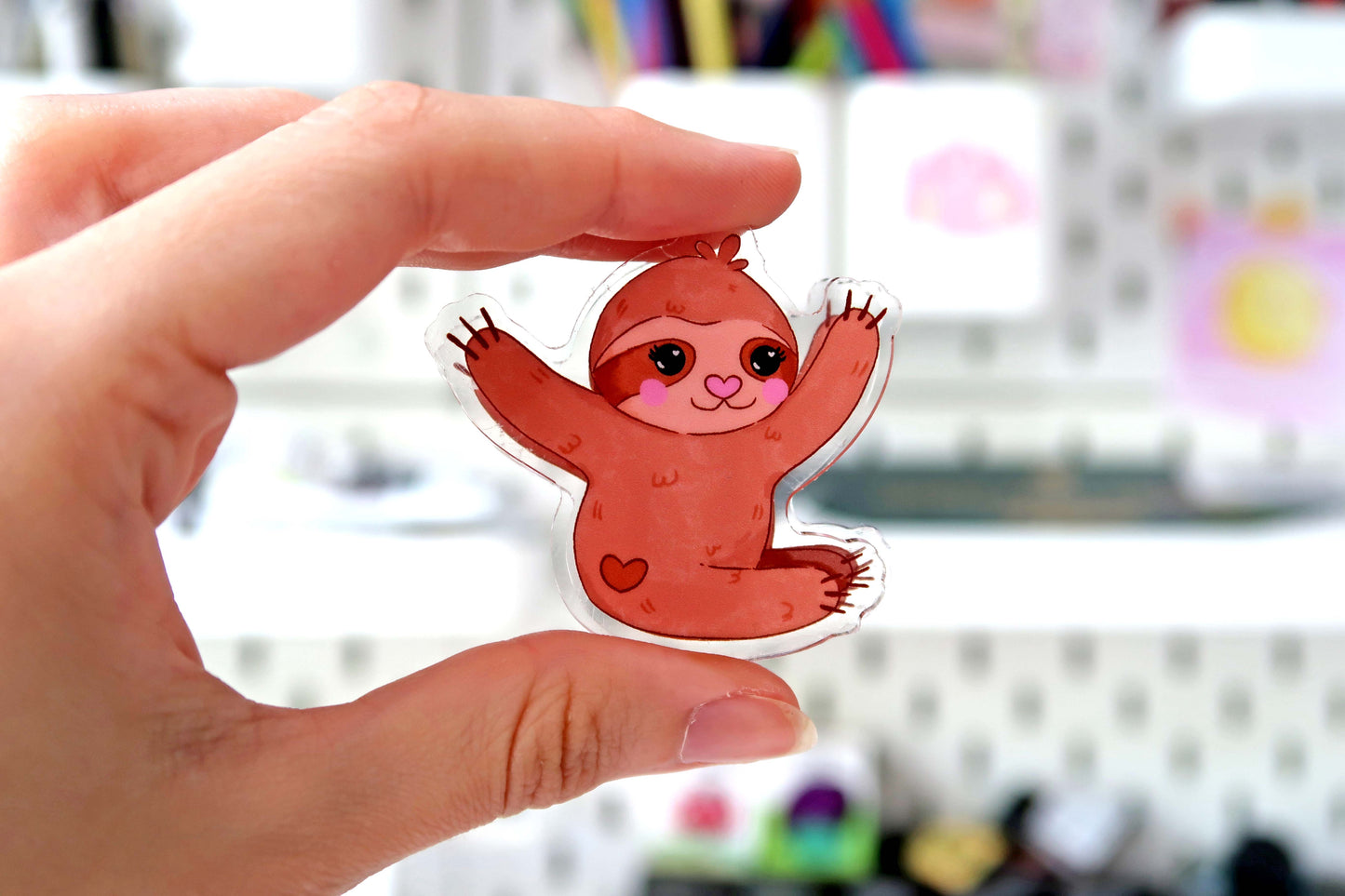 Simon Sloth Binder Clip