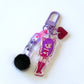 Tokyo Mew Mew glitter acrylic keyring w/ charms - Mew Mew Power