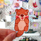 Otter Sticker