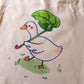 Duck with Umbrella Tote Bag