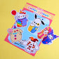 Sanrio Confetti Clowns Sticker Set (Pack of 5)