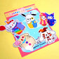 Sanrio Confetti Clowns Sticker Set (Pack of 5)