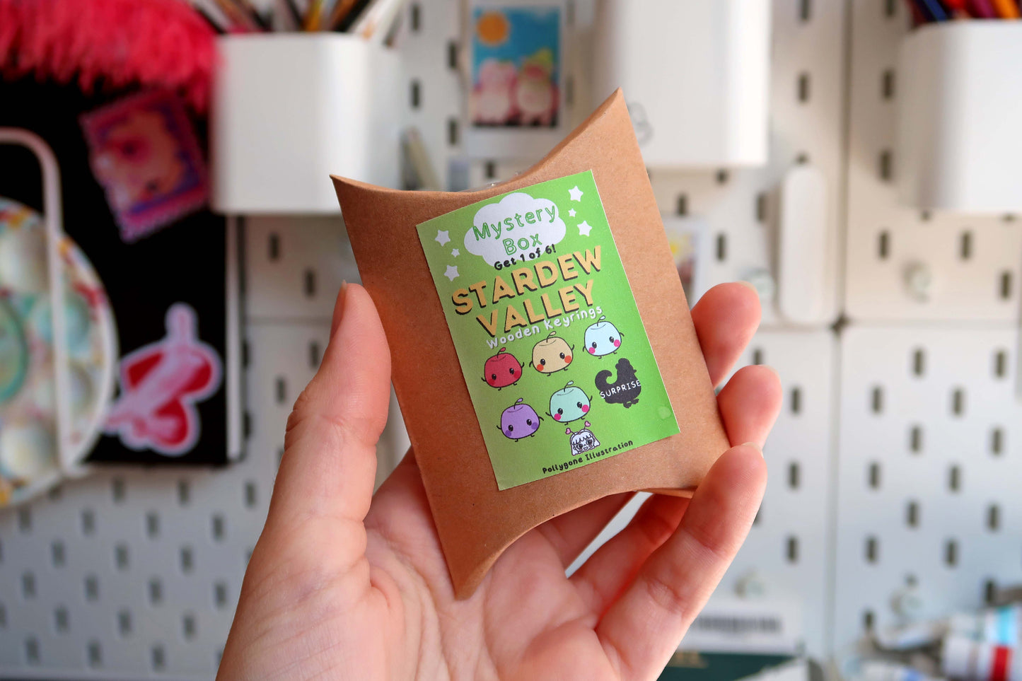 Stardew Valley Jumino Mystery Box Wooden Keyring Surprise