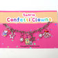 Sanrio Confetti Clown Acrylic Charm Bracelet