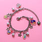 Sanrio Confetti Clown Acrylic Charm Bracelet