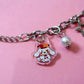 Sanrio Confetti Clown Acrylic Charm Bracelet