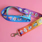 Sanrio Confetti Clown Rainbow Lanyard