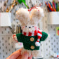 Moru Doll Bear and Bunny Christmas Decorations