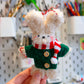 Moru Doll Bear and Bunny Christmas Decorations