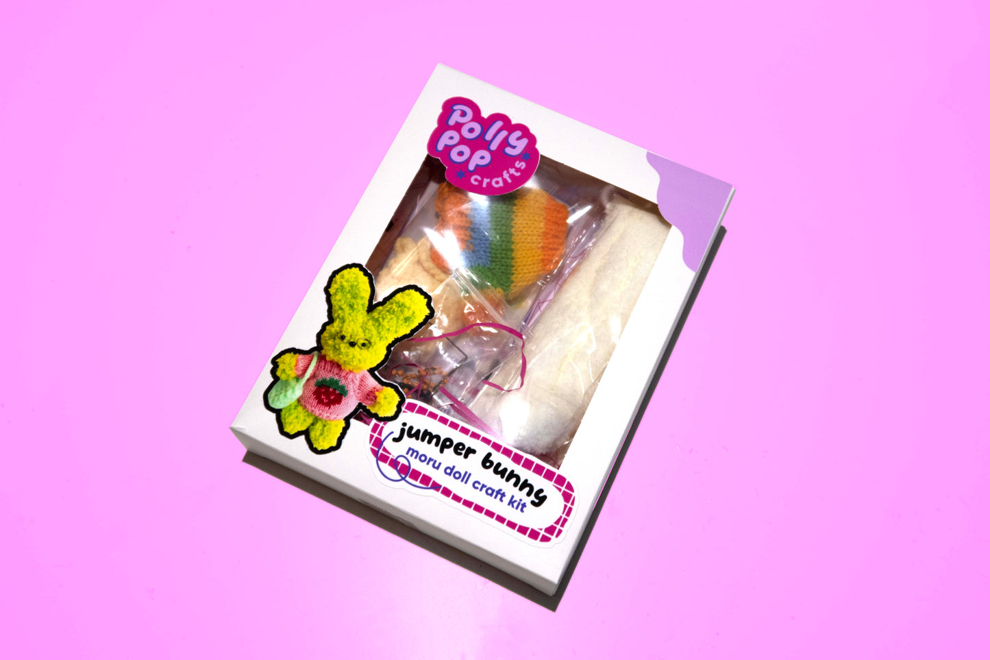 Bunny Rabbit Moru Doll Craft Kit