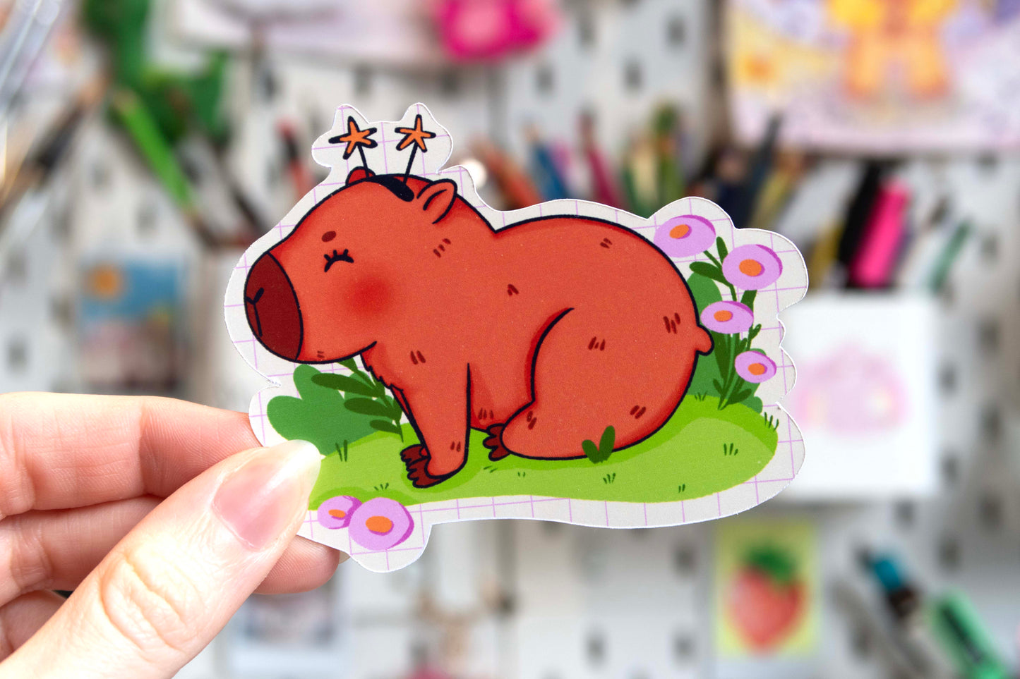 Capybara Sticker