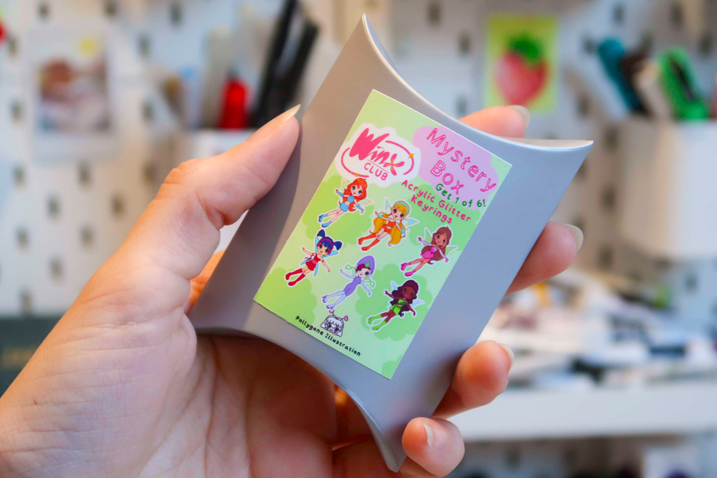 Winx Club Mystery Box Acrylic Keyrings Surprise