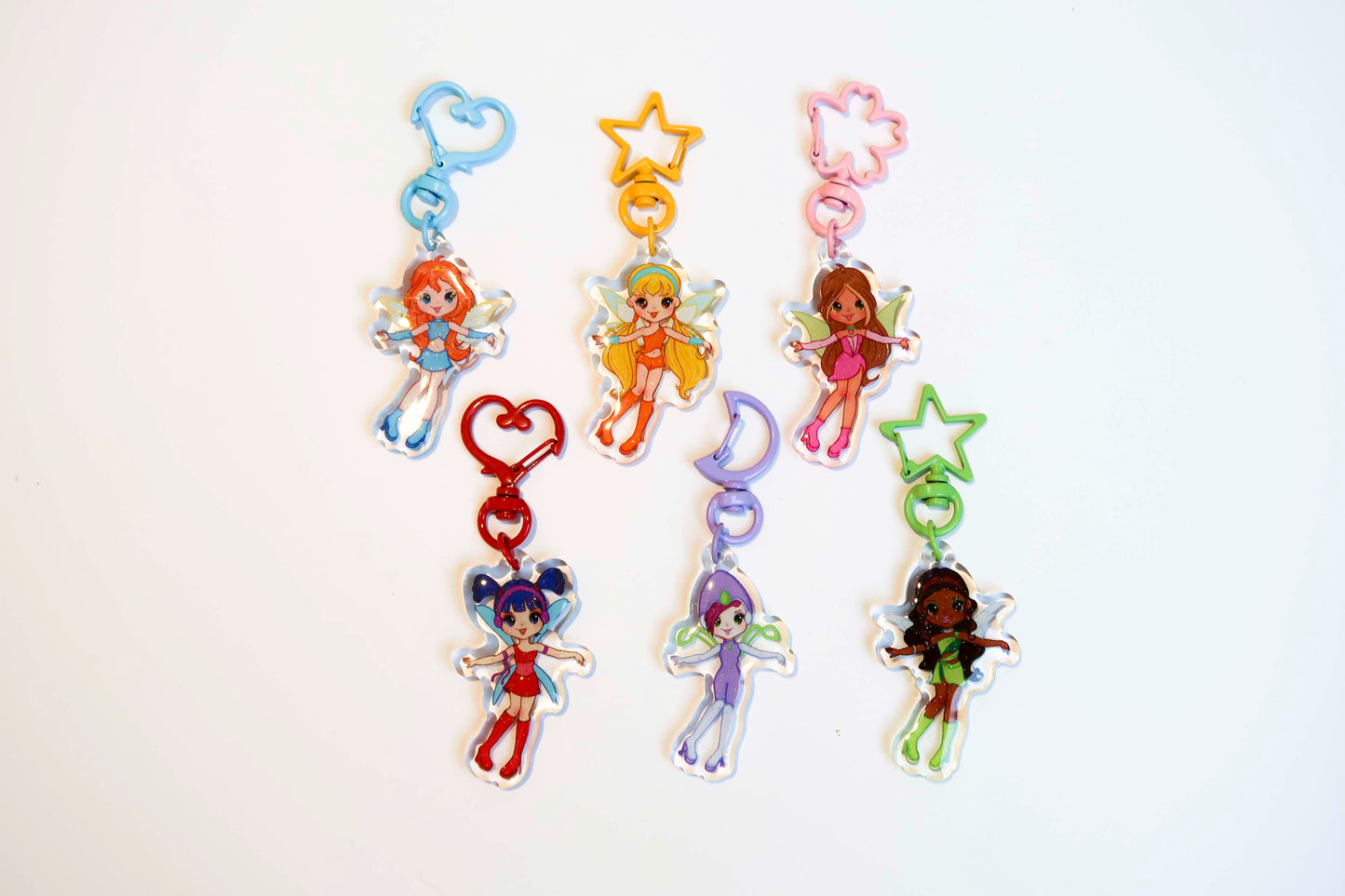 Winx Club Mystery Box Acrylic Keyrings Surprise