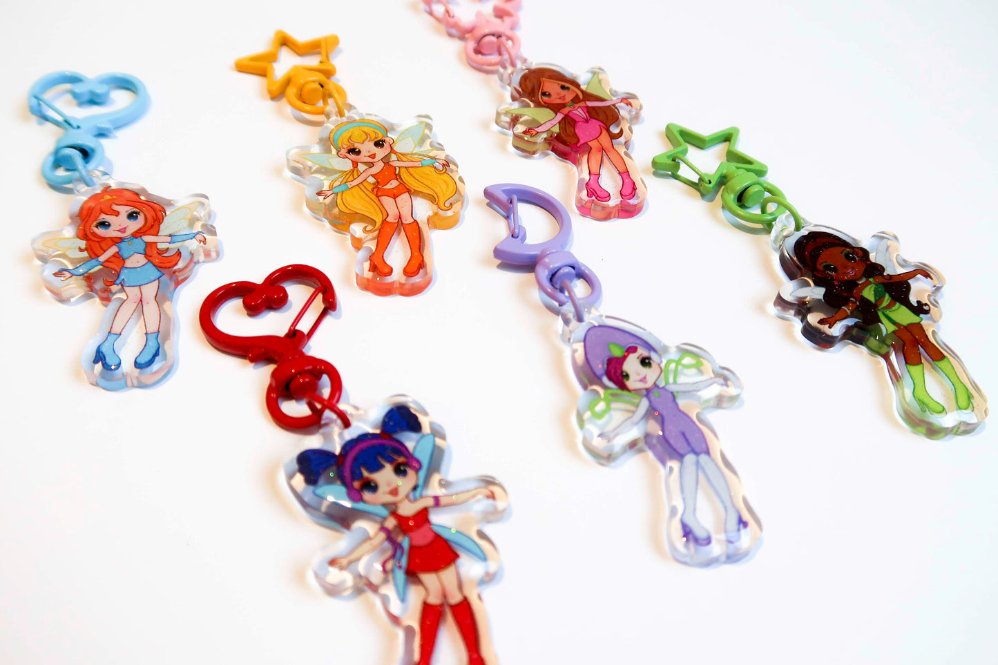 Winx Club Mystery Box Acrylic Keyrings Surprise