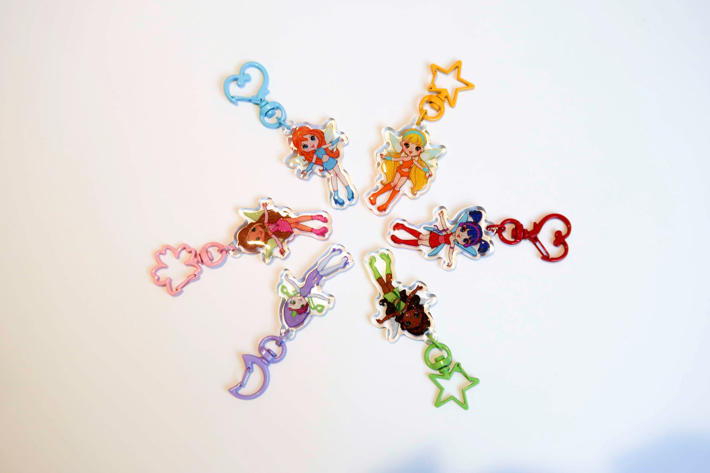 Winx Club Mystery Box Acrylic Keyrings Surprise