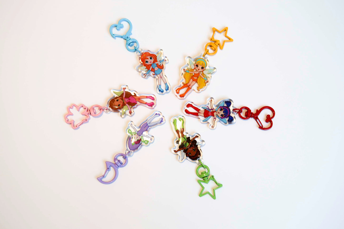 Winx Club Mystery Box Acrylic Keyrings Surprise