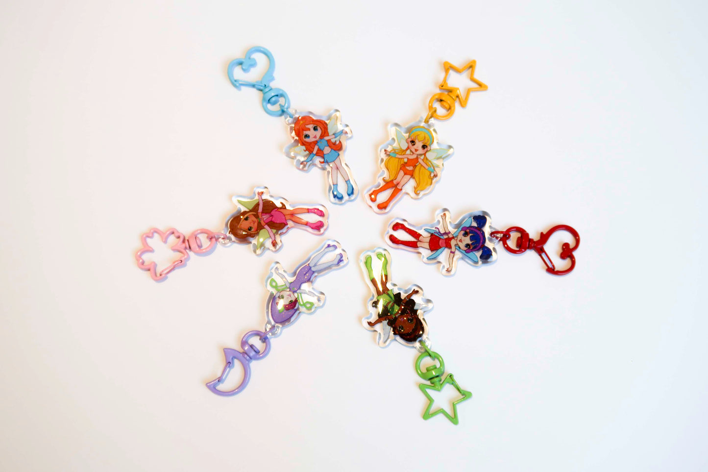 Winx Club Mystery Box Acrylic Keyrings Surprise