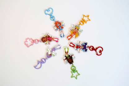 Winx Club Mystery Box Acrylic Keyrings Surprise