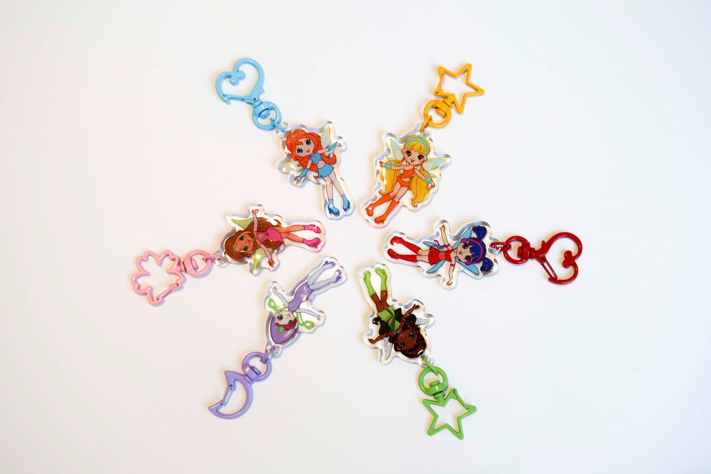 Winx Club Mystery Box Acrylic Keyrings Surprise
