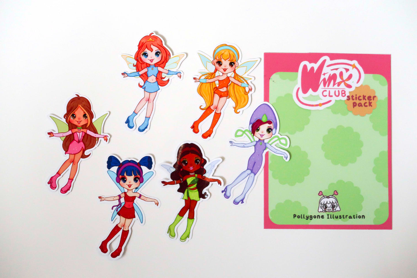 Winx Club Sticker Set (Pack of 6)
