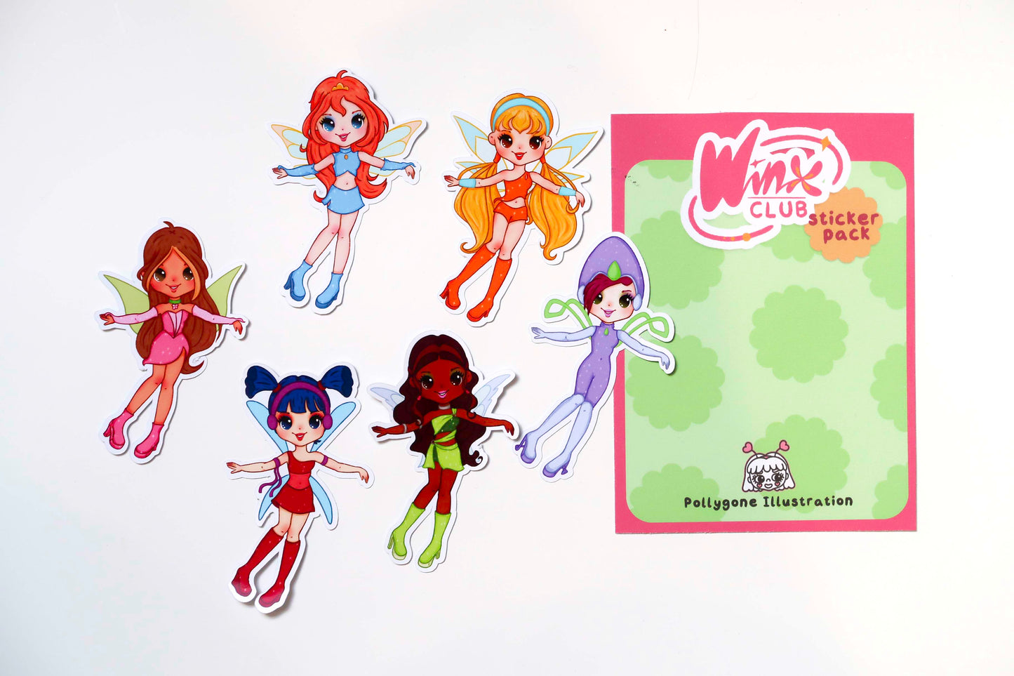 Winx Club Sticker Set (Pack of 6)