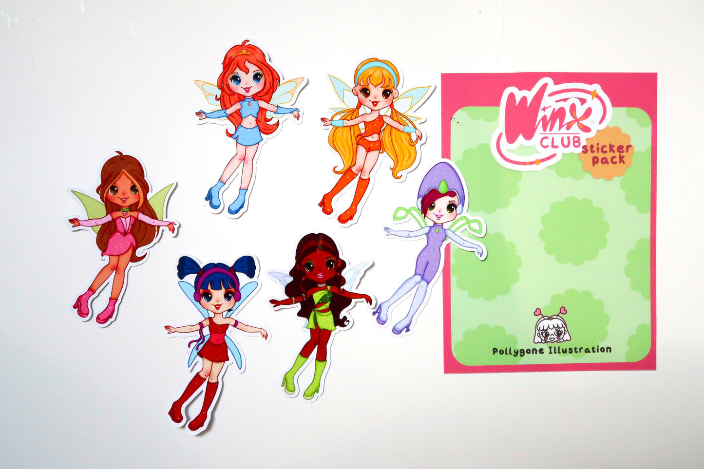 Winx Club Sticker Set (Pack of 6)