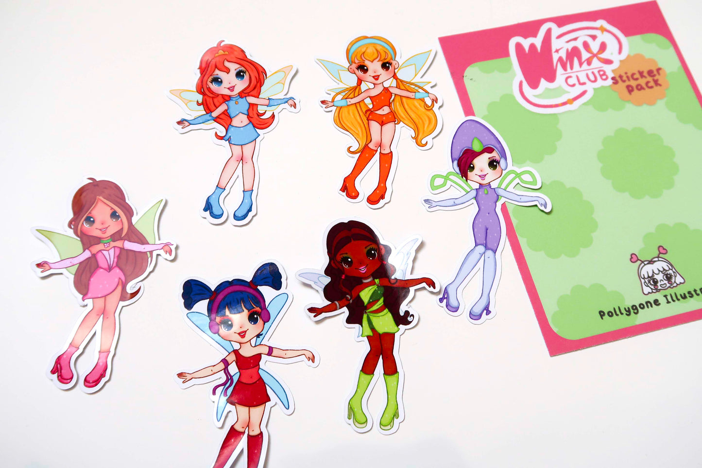 Winx Club Sticker Set (Pack of 6)