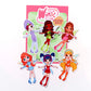 Winx Club Sticker Set (Pack of 6)