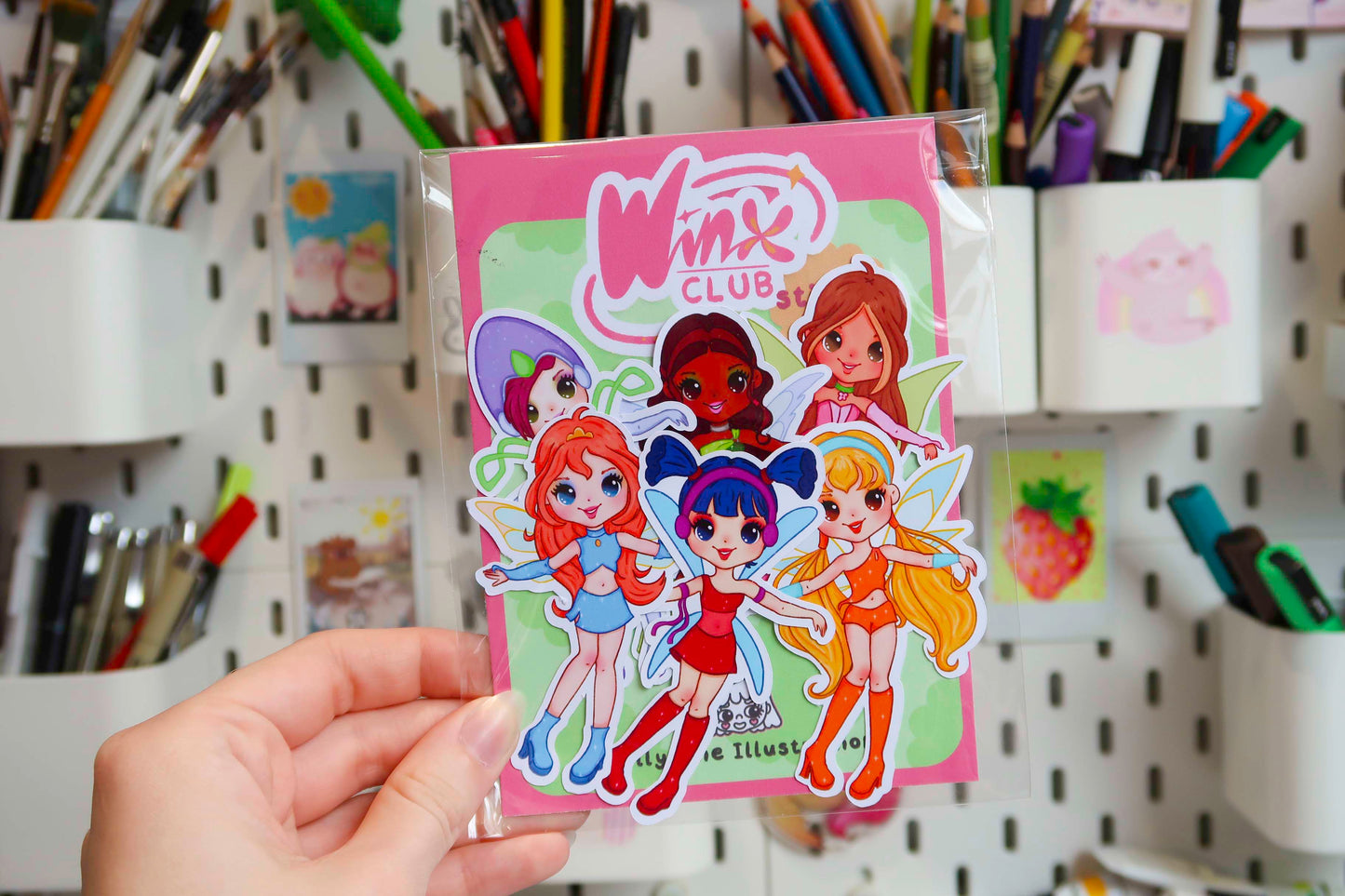 Winx Club Sticker Set (Pack of 6)