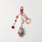 Labubu Cola Beaded Keyring