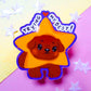 'Trying my Best!' Star Dog Sticker