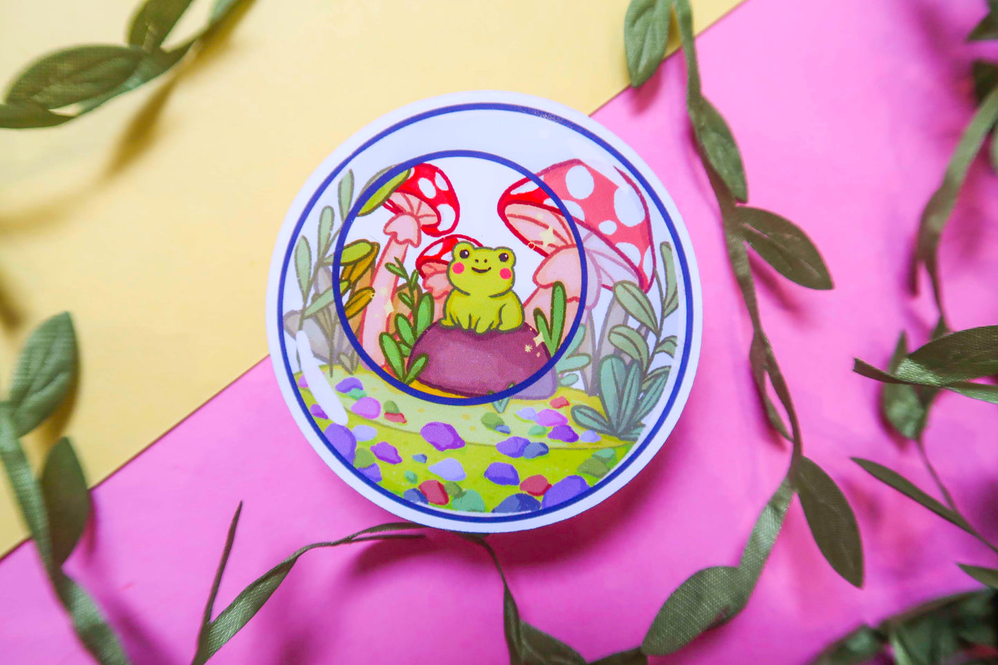 Frog terrarium Sticker