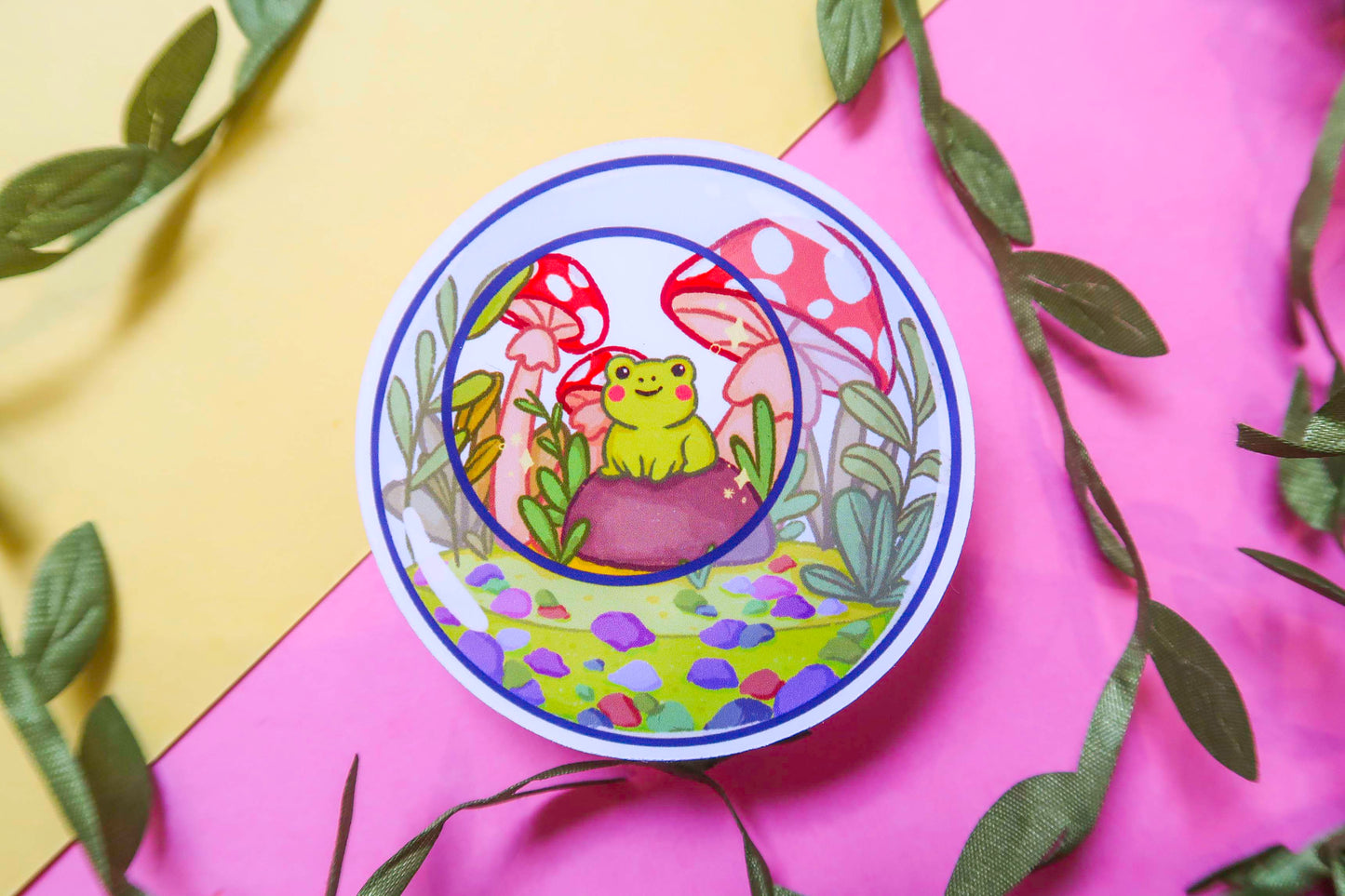 Frog terrarium Sticker