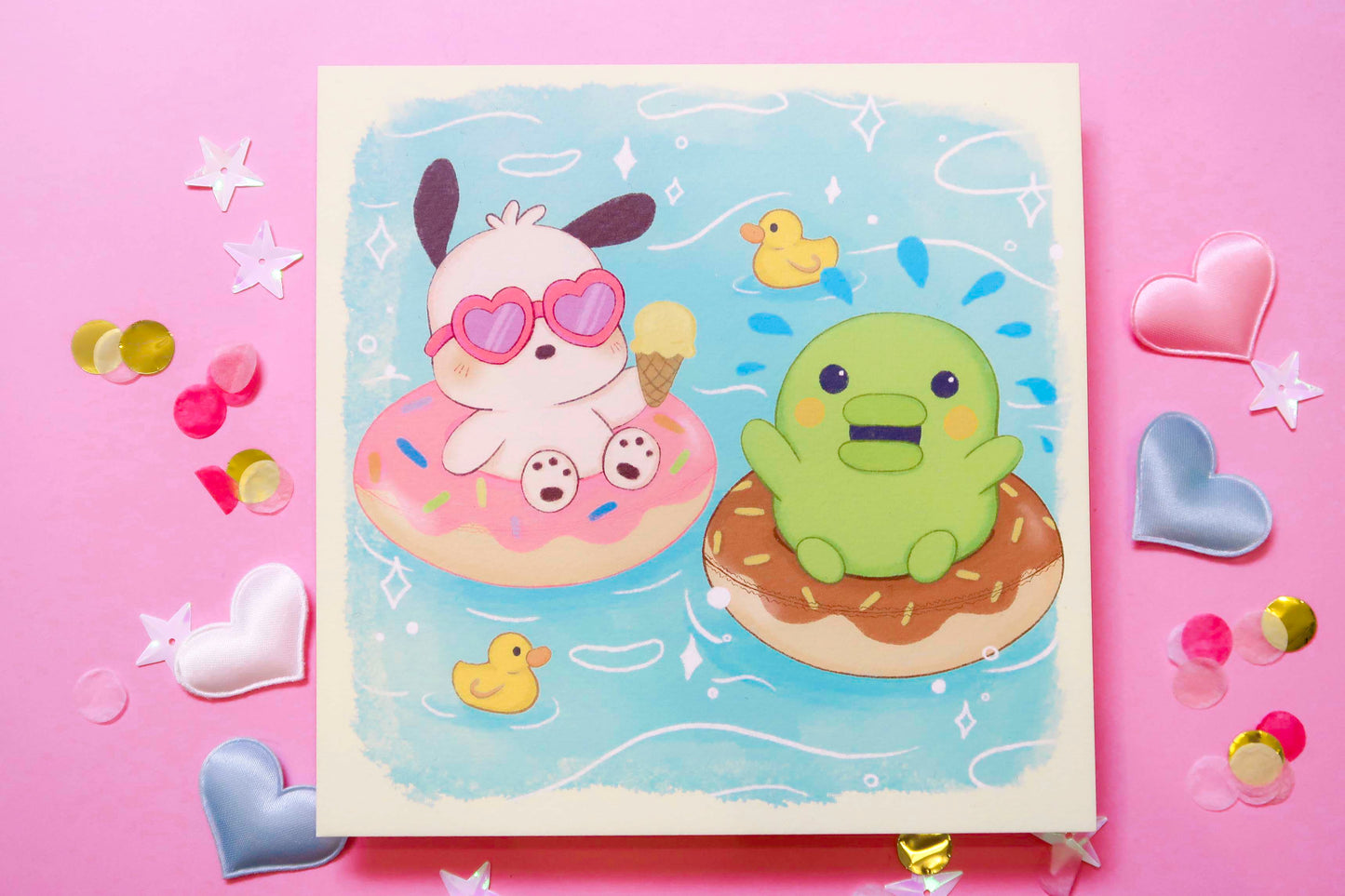 Pochacco & Kuchipatchi Print