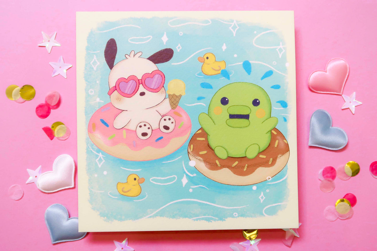 Pochacco & Kuchipatchi Print